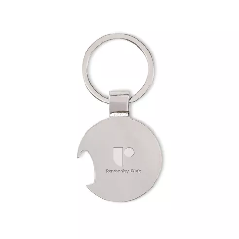 Football keyring with opener OPEN GOAL
