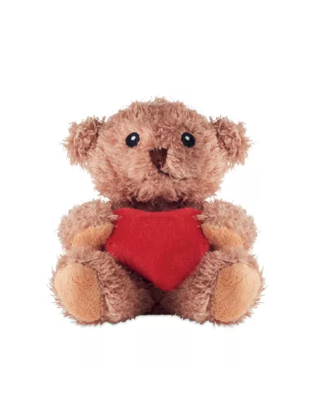 Teddy bear plush with heart CUDDLE