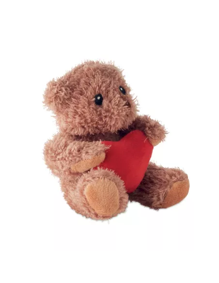 Teddy bear plush with heart CUDDLE