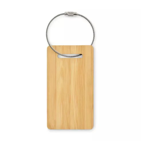 Bamboo luggage tag MIO
