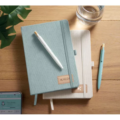 Libreta pana A5 tapa dura RPET CORDI NOTE