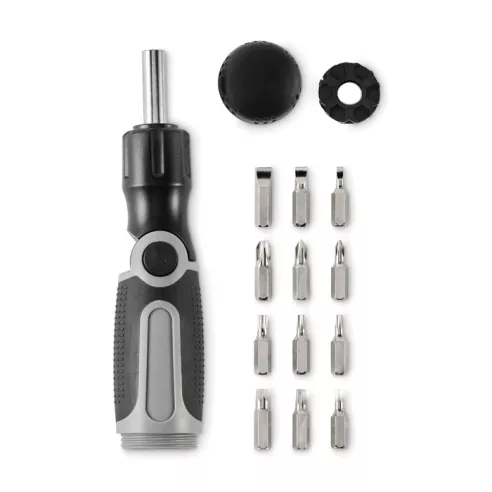 Multi bit bendable screwdriver BEND ME
