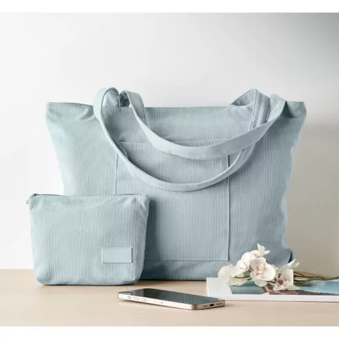 Corduroy large shopping bag CORDY G