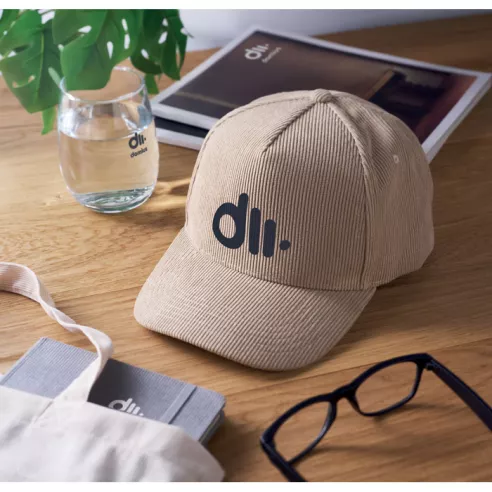 Corduroy 5 panel baseball cap WALE