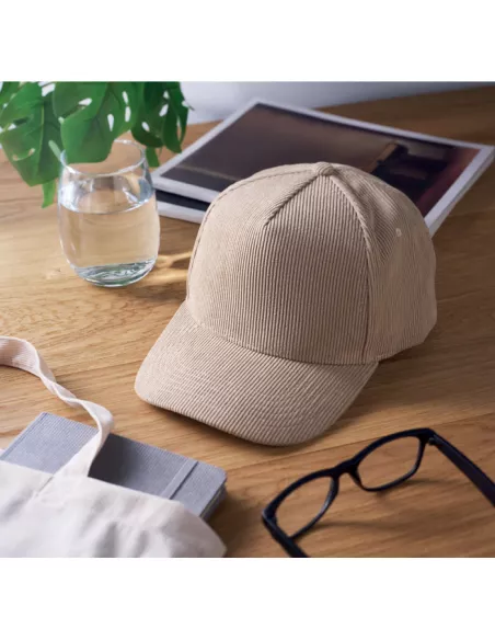 Corduroy 5 panel baseball cap WALE