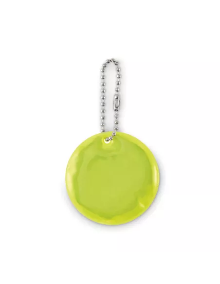 Round reflective keyring GRIN