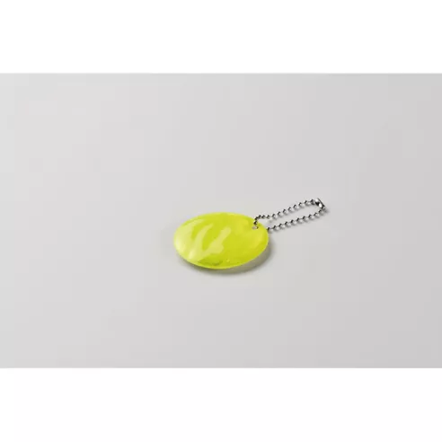 Round reflective keyring GRIN