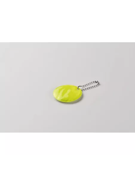 Round reflective keyring GRIN