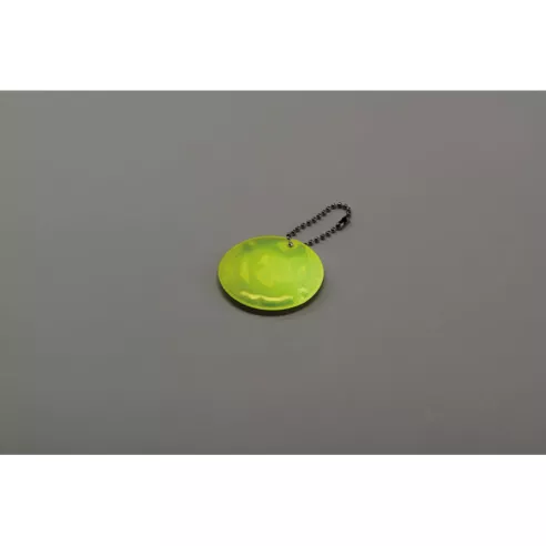 Round reflective keyring GRIN