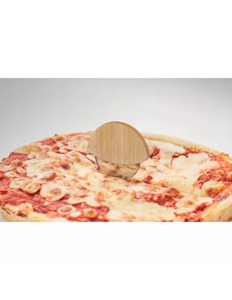Round bamboo pizza cutter NAPOL