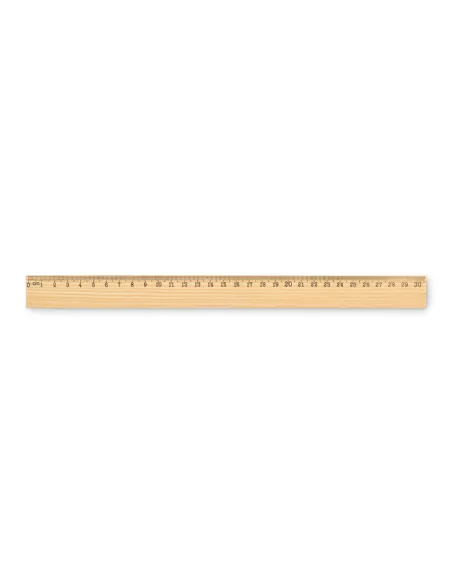 Wooden ruler 30cm RULER30