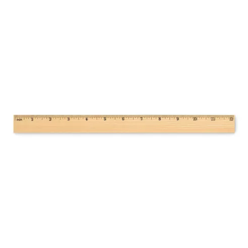 Wooden ruler 30cm RULER30