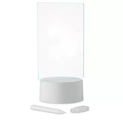 Light-up LED memo board LEDMEMO