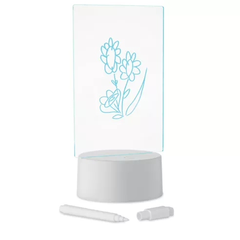 Light-up LED memo board LEDMEMO