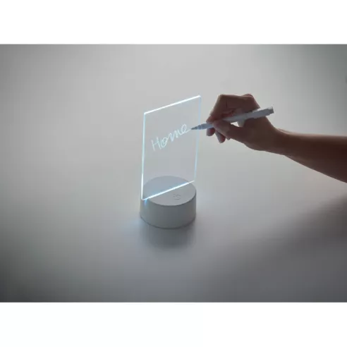 Light-up LED memo board LEDMEMO
