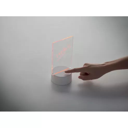 Light-up LED memo board LEDMEMO