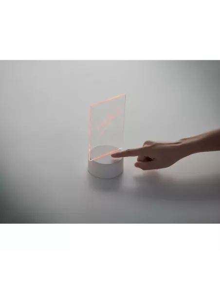 Light-up LED memo board LEDMEMO