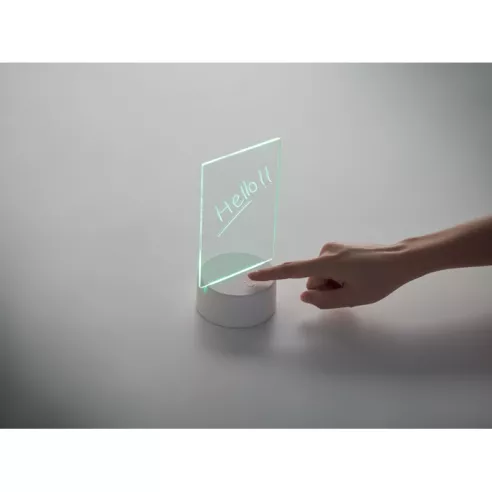 Light-up LED memo board LEDMEMO