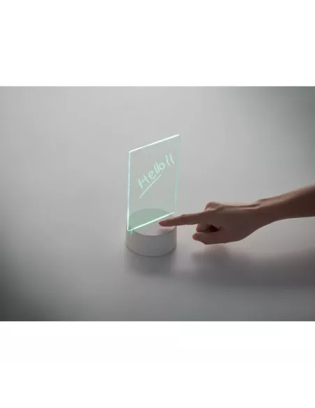 Light-up LED memo board LEDMEMO
