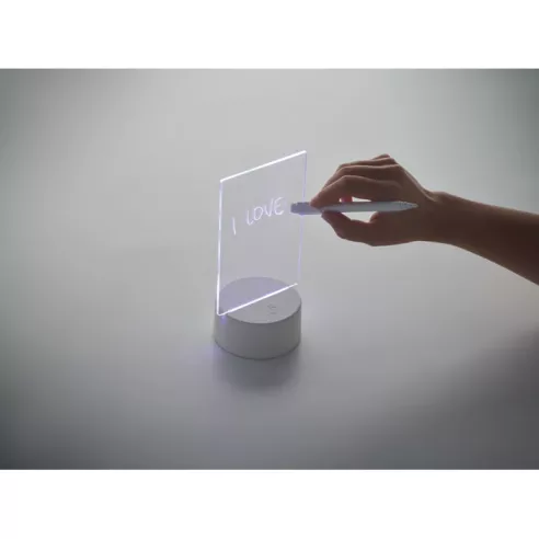 Light-up LED memo board LEDMEMO