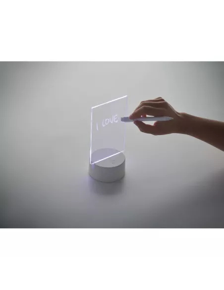 Light-up LED memo board LEDMEMO