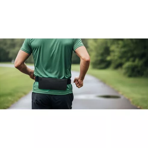 Sports waist bag 600D RPET MODERATE