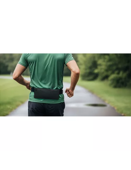 Sports waist bag 600D RPET MODERATE
