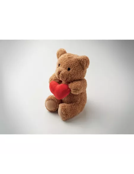 Teddy bear with heart 23cm SNUGGLE
