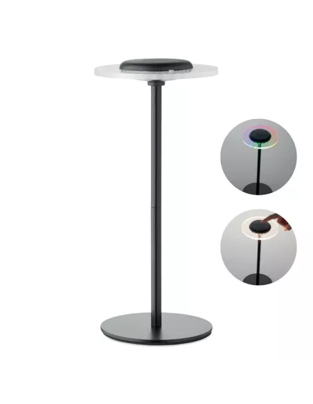 Rechargeable iron table lamp LOUNGE
