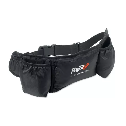 Sports waist bag 420D RPET STEADY