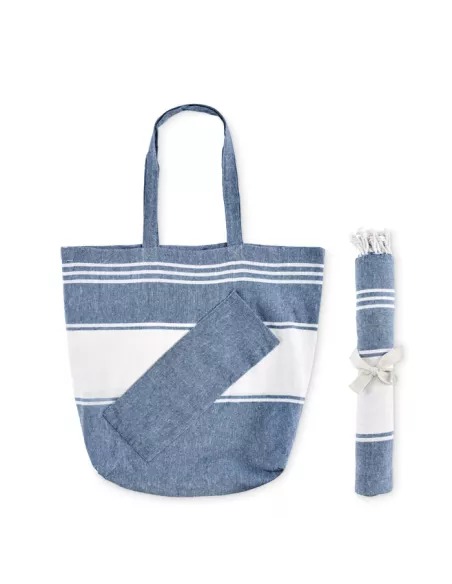 Personalized Hammam Hummum Set | Towel and beach bag