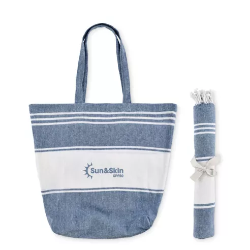 Personalized Hammam Hummum Set | Towel and beach bag
