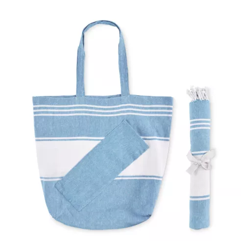 Personalized Hammam Hummum Set | Towel and beach bag