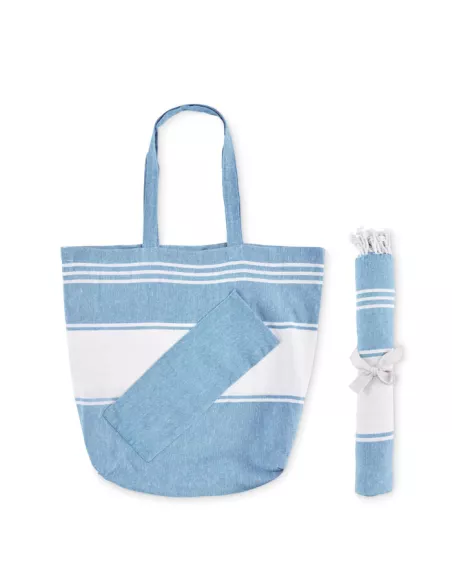 Personalized Hammam Hummum Set | Towel and beach bag