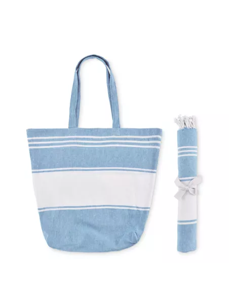 Personalized Hammam Hummum Set | Towel and beach bag