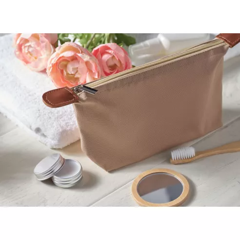 Cosmetic bag in 600D RPET VANITY