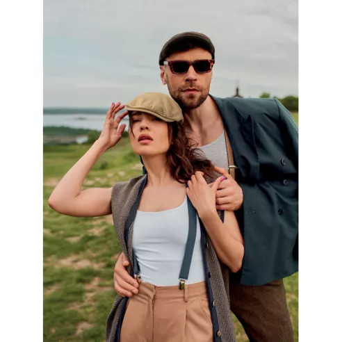 Newsboy flat cap 335 gr/m² BLIND PEAK