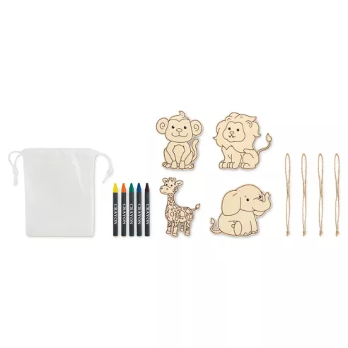 Wooden hangers set THEZOO