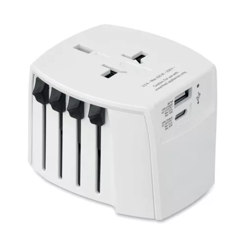 Customized SKROSS® MUV USB AC30 PD Universal Adapter | Connectad