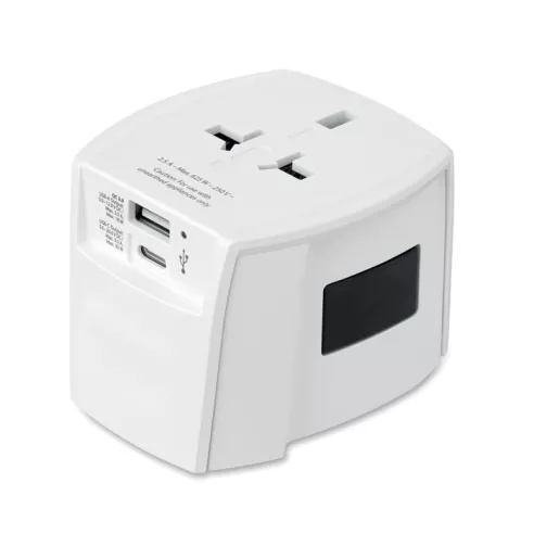 Customized SKROSS® MUV USB AC30 PD Universal Adapter | Connectad