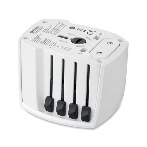 Customized SKROSS® MUV USB AC30 PD Universal Adapter | Connectad