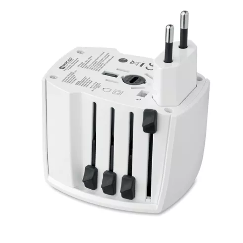 Customized SKROSS® MUV USB AC30 PD Universal Adapter | Connectad