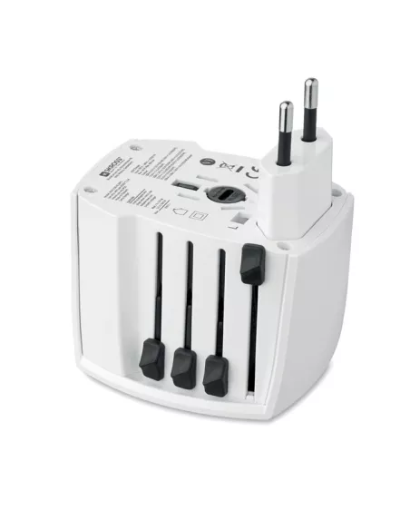 Customized SKROSS® MUV USB AC30 PD Universal Adapter | Connectad