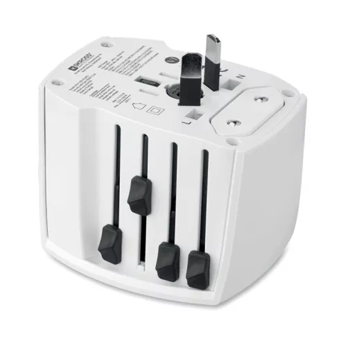 Customized SKROSS® MUV USB AC30 PD Universal Adapter | Connectad