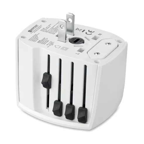 Customized SKROSS® MUV USB AC30 PD Universal Adapter | Connectad