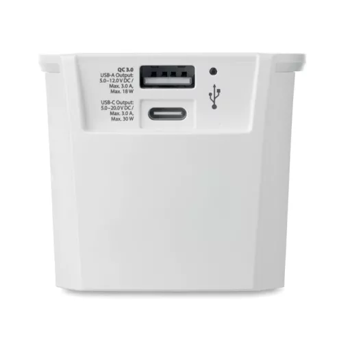 Customized SKROSS® MUV USB AC30 PD Universal Adapter | Connectad