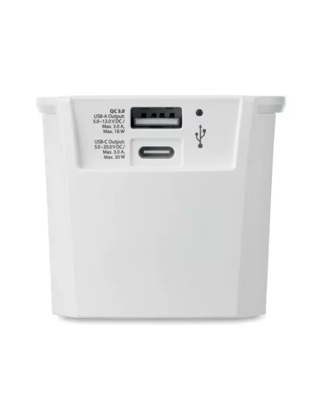 Customized SKROSS® MUV USB AC30 PD Universal Adapter | Connectad