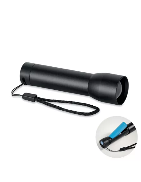 Aluminium rechargeable torch LUMEZO