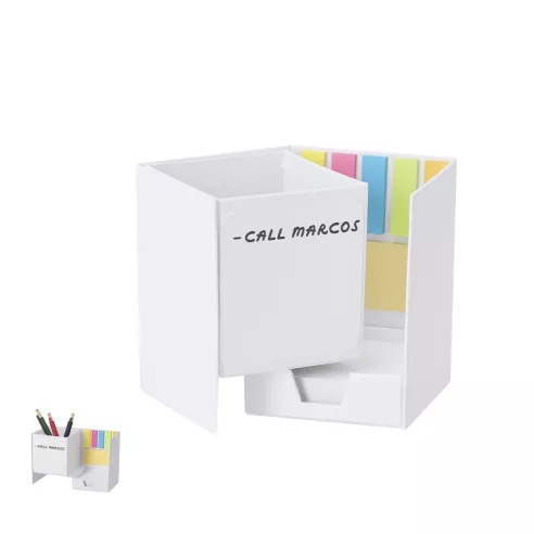 Notepad Pencil Holder Whiteboard Persut