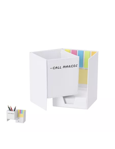 Notepad Pencil Holder Whiteboard Persut